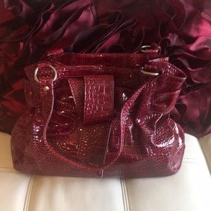 Red PattenLeatherPurse $15 dollars only worn once